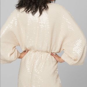 Bebe Sequin Kimono Dress Size XS - STUNNING!